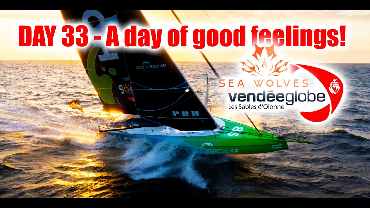 Seawolves Vendeeglobe 2024 report #33 Jean keeps his lead! Pip fixes Bulkhead, Skippers feeling good