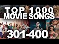 Top 1000 Songs From Movies Part 4