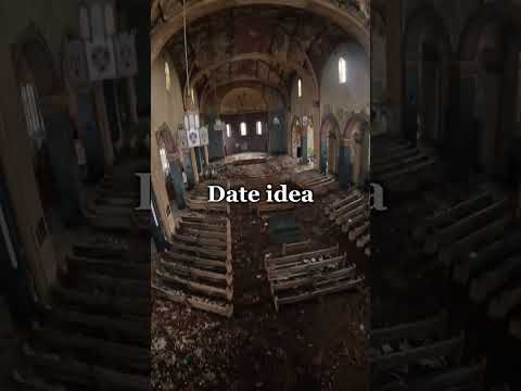 Take your partner on a date at your local abandoned church today for Valentine’s day #shorts #viral