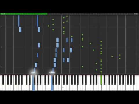 Etude in G-flat major, Opus 10 No. 5 (Black Keys) - Frederic Chopin [Piano Tutorial] (Synthesia)