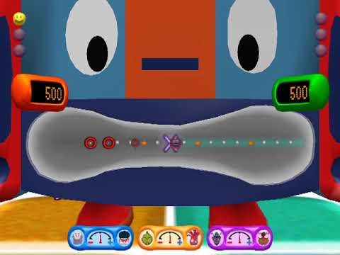 PaRappa VS mode except they try to sky