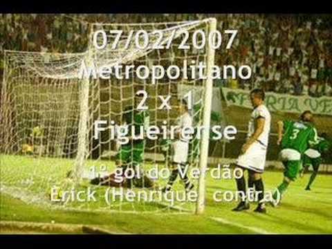 Metropolitano 2 x 1 Figueirense - 07/02/2007- Catarinense