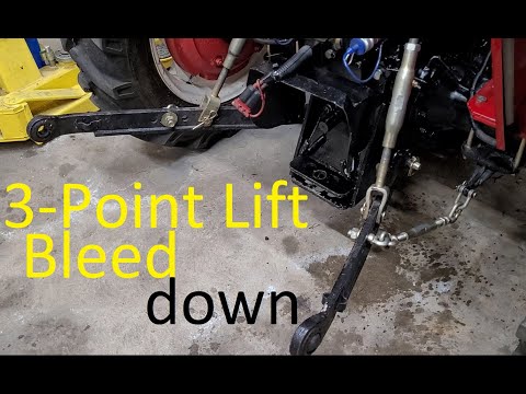 Jinma 254 3-Point Lift Bleed Down Fix