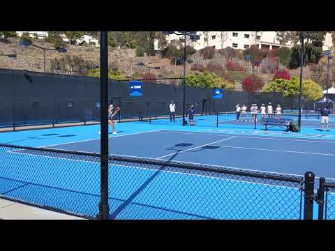 Pepperdine's Ashley Lahey clinches 2nd round NCAA dual vs. defending champions Stanford!!