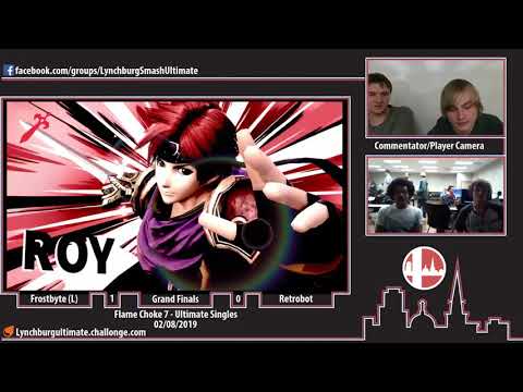 Flame Choke 7 - Frostbyte (Roy) vs. Retrobot (ROB) - Grand Finals - Ult Singles (2/9/19)