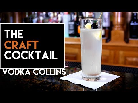 How To Make The Vodka Collins / Easy Vodka Cocktails 🍹 Craft Cocktail