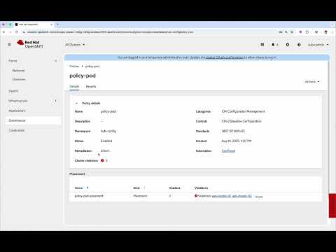 UC20 policy dashboard