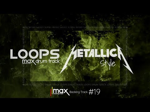Heavy Metal Drum Track / Metallica Style / 155 bpm