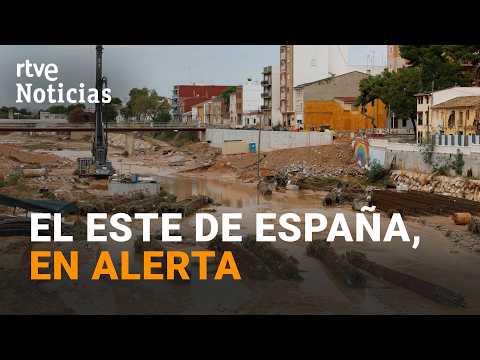 Cientos de incidencias por la lluvia en las comunidades del este de la Península y Baleares | RTVE
