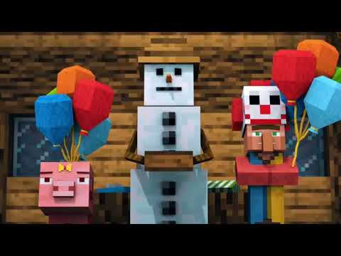 Minecraft The Movie Villager VS Pillager Winter War (1999) Part 3