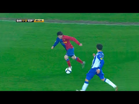 Lionel Messi vs Espanyol (Home) 2008-09 English Commentary HD 1080i