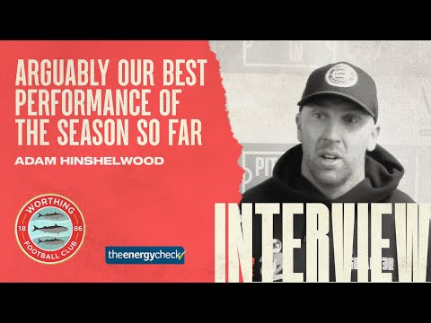 Reaction | Worthing 0-2 Bognor Regis | Adam Hinshelwood