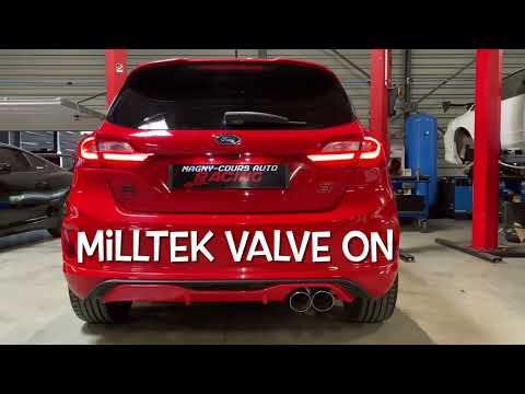 Ford Fiesta st MK 8 origine VS Milltek By Magny-Cours Auto Racing