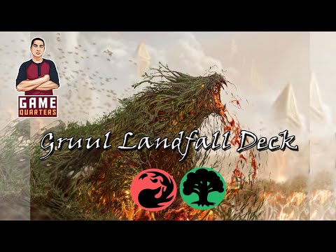 MTG Arena: Standard Gruul Landfall Deck