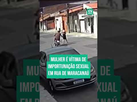 Motociclista apalpa nádegas de mulher em rua de Maracanaú; vídeo