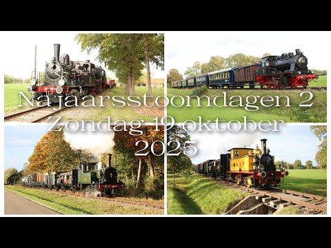 MBS Najaarsstoomdagen 2025, dag 2 "Stoom" tussen Haaksbergen en Boekelo (NL)