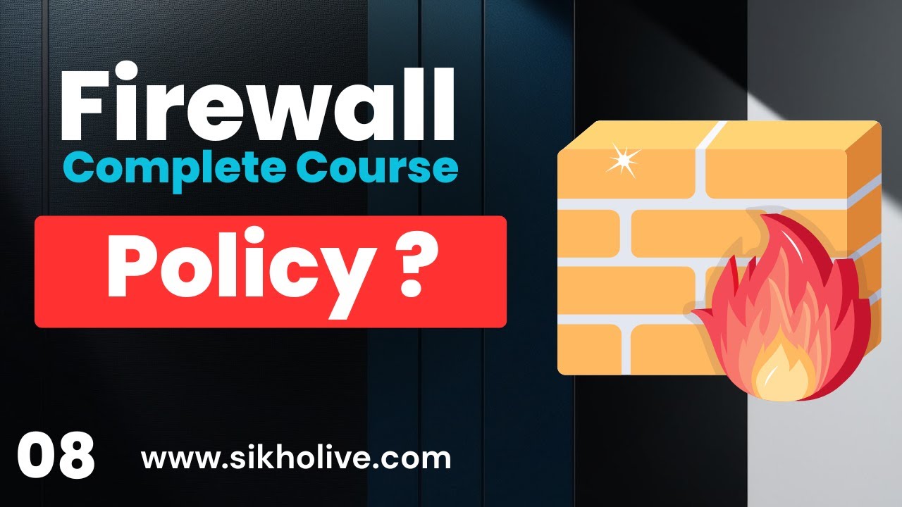 How to Configure Firewall Policy for inbound and outbound traffic in Hindi