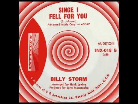SINCE I FELL FOR YOU, Billy Storm, Infinity #018  1962