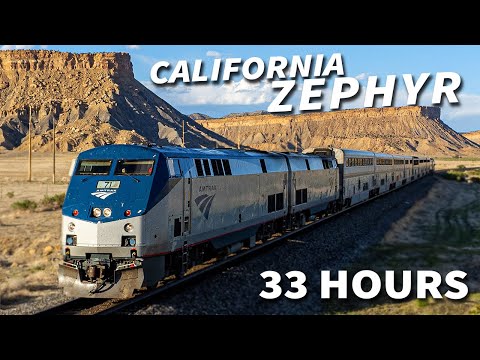 Is this America's Most STUNNING Train? - Amtrak California Zephyr