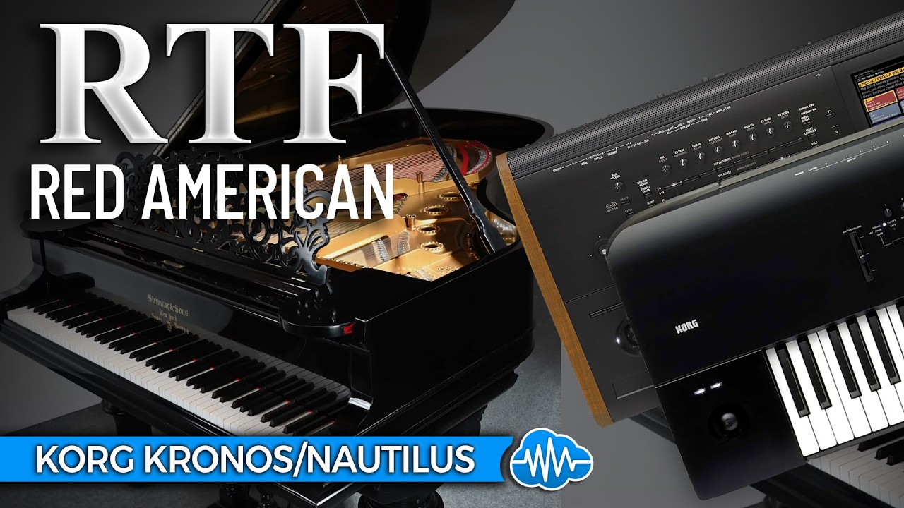 RCL035 - RTF Complete Piano V1 + V2 - Korg Kronos Series - Video Preview 7