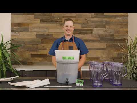 Brewing in your Toddy® Cold Brew System Commercial Model