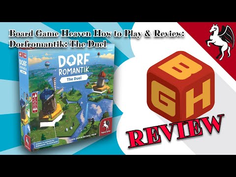 Board Game Heaven How To Play & Review 252: Dorfromantik: The Duel (Pegasus Spiele)