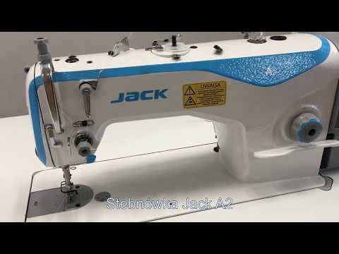 Semi-automatic industrial ubt single needle jack a2 sewing m...