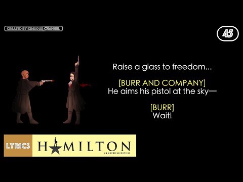 #45 Hamilton - The World Was Wide Enough (VIDEO LYRICS)