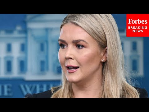 BREAKING NEWS: Karoline Leavitt Holds White House Press Briefing After Trump's Address To Congress