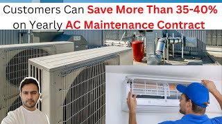 Why Annual AC Operation and Maintenance Contract (AMC) is Beneficial For Residential Customers