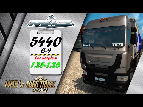 MAZ 5440 E9 for [1.25-1.26] Free download ETS2 (Euro Truck Simulator 2)