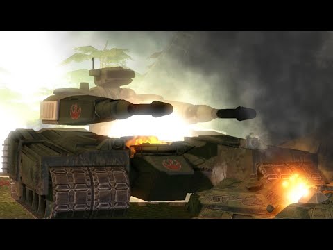 Star Wars Empire At War: Separatist Holdouts VS Rebel Alliance Cinematic Space Battle
