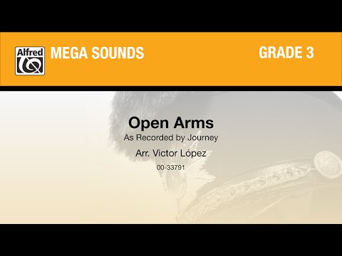 Open Arms, arr. Victor López - Score & Sound