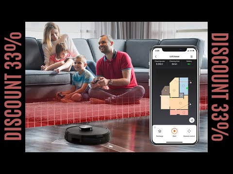 ILIFE A10s/L100/A10 Mop Robot Vacuum Cleaner,Laser System,WIFI APP Control,Sweeping Mopping Cleaning