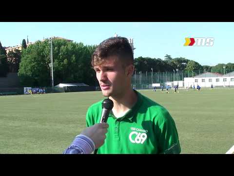 Daniele D'Amico commenta l'andata della semifinale juniores con la Romulea