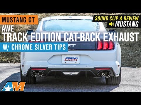 2018-2019 Mustang GT AWE Track Edition Cat-Back Exhaust Sound Clip & Review