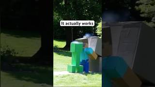 I Made a Working Minecraft Creeper