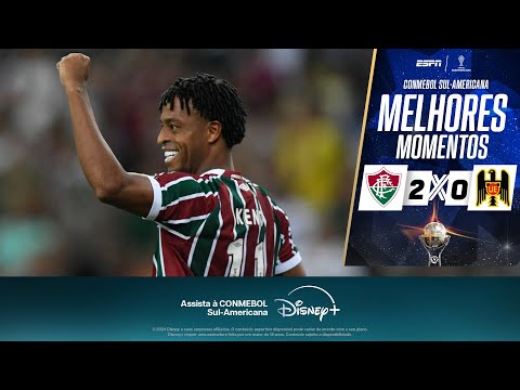 FLUMINENSE vence a Unión Española e SÓ DEPENDE DE SI para ir às oitavas da Sul-Americana
