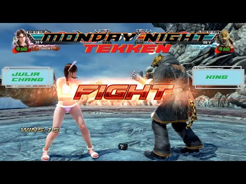 Tekken 7 [XBOX One] #MONDAY NIGHT TEKKEN: Julia Chang vs King!