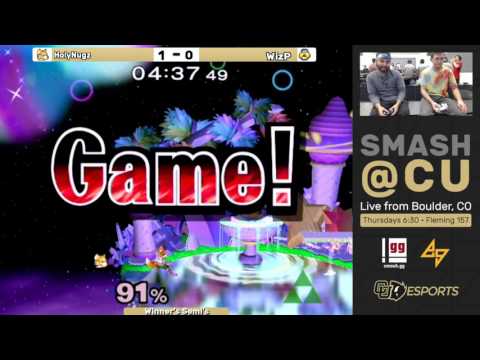 Smash @ CU #8: HolyNugz vs. WizP
