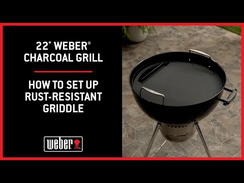 Rust-Resistant 22" Round Griddle Insert: How to Set Up Your Rust-Resistant Griddle