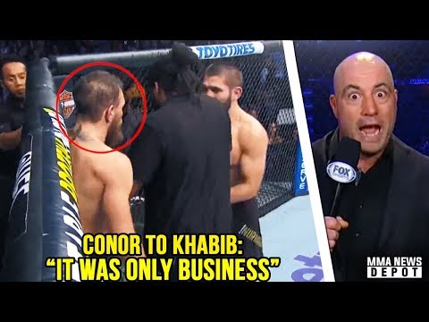 Conor McGregor apologized to Khabib mid fíght; Joe Rogan reacts to UFC 229; Dillon Danis vs RDA