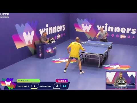 Winners League  14.09.21 Voznyi Andrii - Rudenko Ivan 11:00