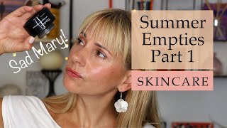 🌟 Summer SKINCARE Empties | Skin Obsessed Mary