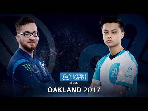 CS:GO - EnVyUs vs. Cloud9 [Cbble] - Group A Round 4 - IEM Oakland 2017