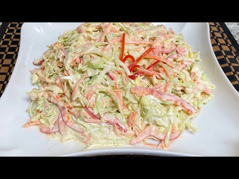 Ensalada de col o repollo , Coleslaw