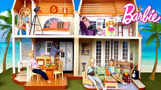 Barbie Family New Dollhouse - Titi Toys & Doll