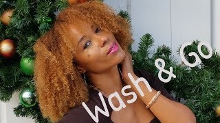 Quick, Simple Wash And Go Natural Curly Hair Routine
