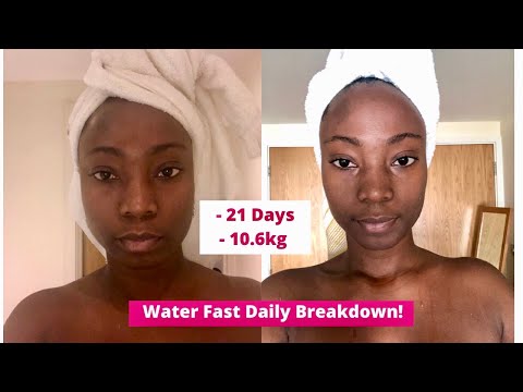 21 Day Water Fast Weight Loss: My experience & Tips for Water Fasting - (what happens during a fast)