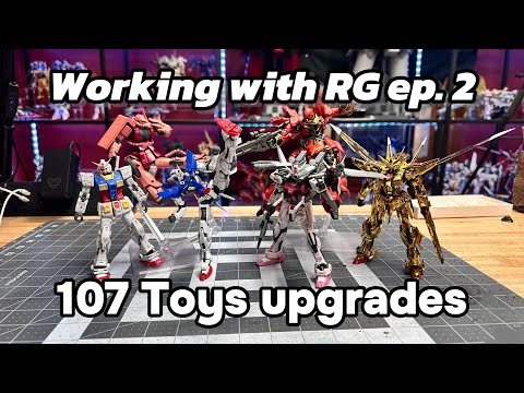 Working with Real Grade 2 - The 107 Toys upgrades - Tutorial & review - [4K]